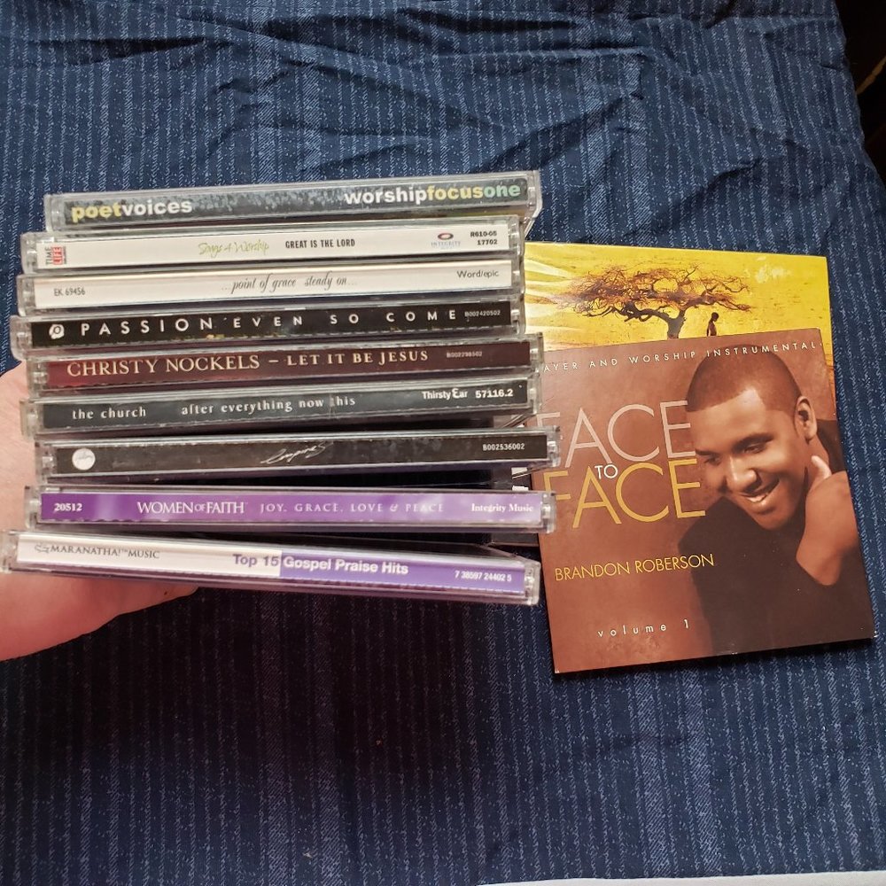 Christian Music CD Lot of 11 Brandon Robertson United The Church Christy Nockels